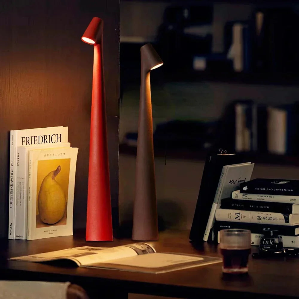 Elegant LunaLite Wireless Table Lamp - Atmospheric LED Lighting for Home Decor