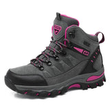 Women's Wide Winter Hiking Boots with Arch Support - Comfortable & Durable Footwear for Cold Weather Adventures
