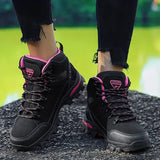 Women's Wide Winter Hiking Boots with Arch Support - Comfortable & Durable Footwear for Cold Weather Adventures