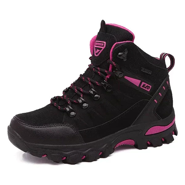 Women's Wide Winter Hiking Boots with Arch Support - Comfortable & Durable Footwear for Cold Weather Adventures