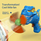 Automatic Bubble Machine – Lithium Battery-Operated, Dinosaur Design & Outdoor Fun