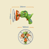Automatic Bubble Machine – Lithium Battery-Operated, Dinosaur Design & Outdoor Fun