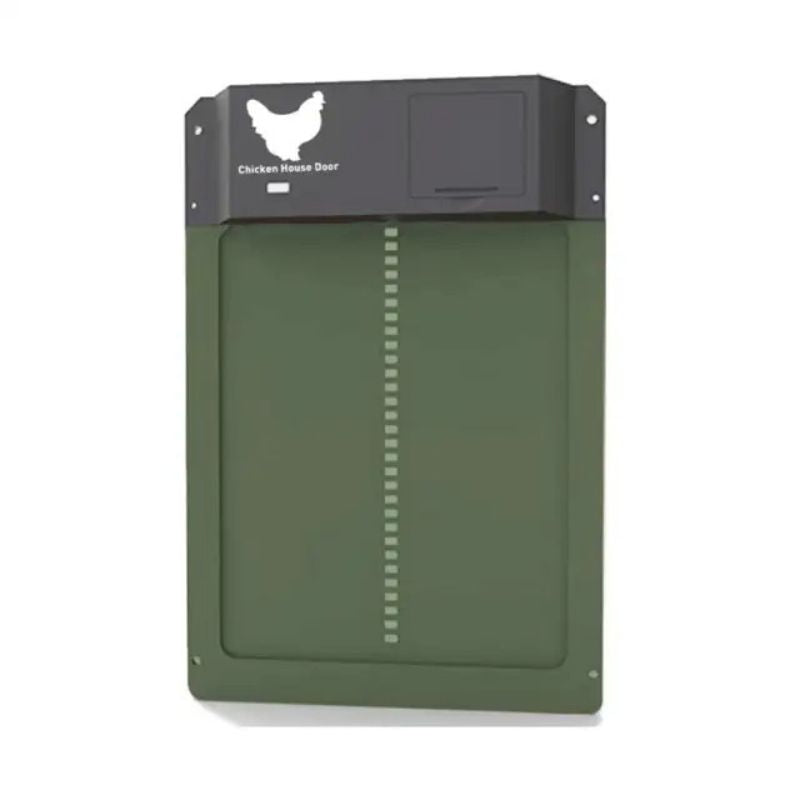 Enhanced Product Title: "Automatic Chicken Coop Door with Timer & Light Sensor - Secure, Weatherproof, Easy Installation" 

This title includes key features that can attract potential buyers and improve search visibility.