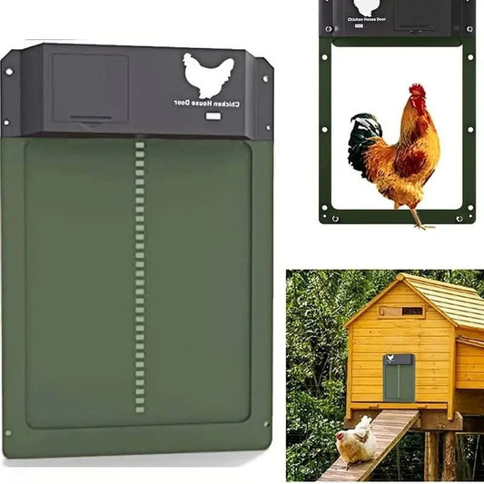 Automatic Chicken Coop Door with Timer & Light Sensor