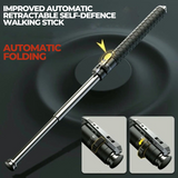 Retractable Defense Stick for Urban Safety & Hiking - Compact Self-Defense Tool for Outdoor Protection