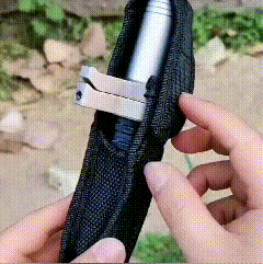Retractable Defense Stick for Urban Safety & Hiking - Compact Self-Defense Tool for Outdoor Protection