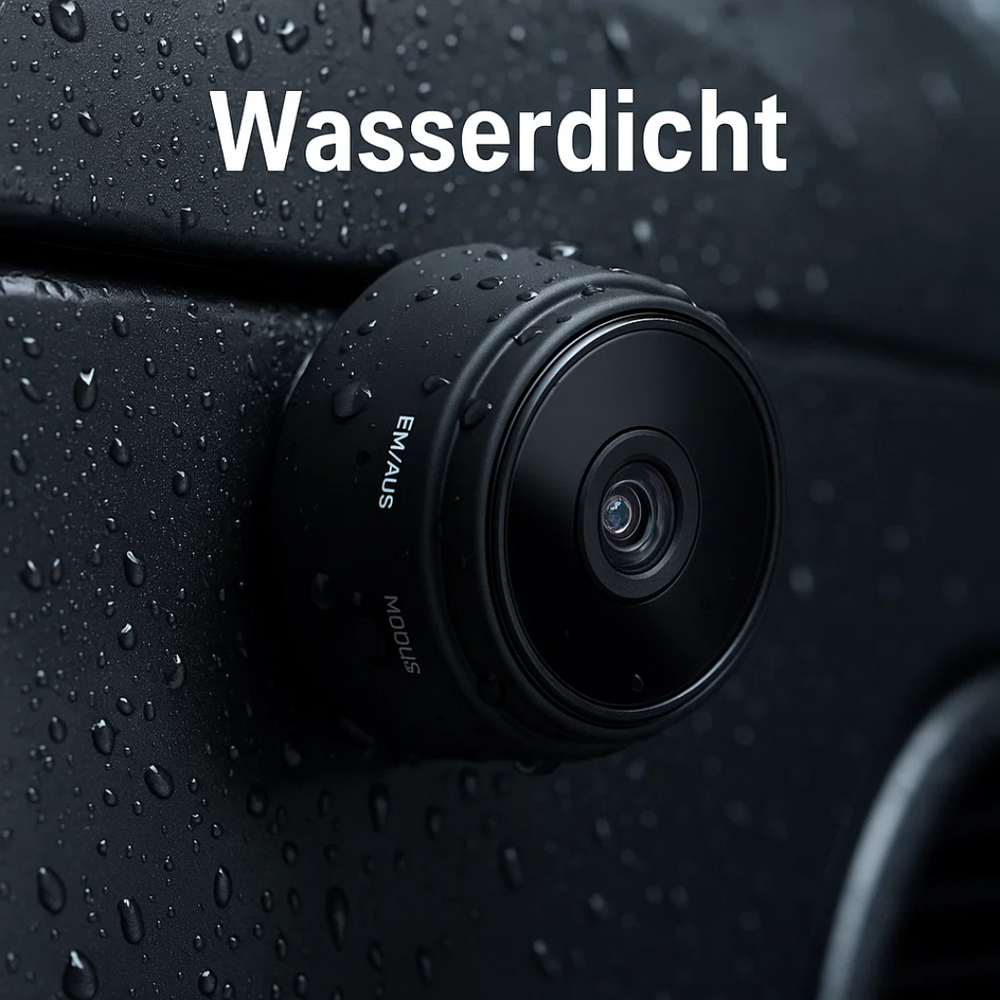 Mini Überwachungskamera – Drahtlos mit WLAN und Nachtsicht