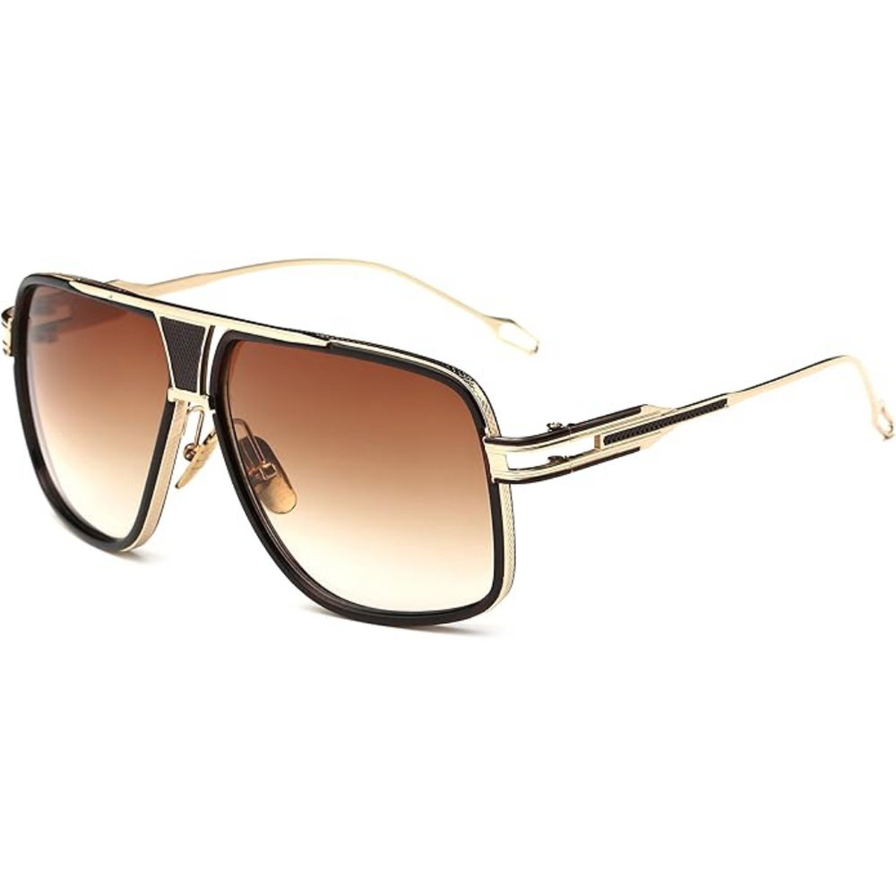 Aviator Sunglasses – 100% UV Protection, Metal Frame & Unisex Classic Design