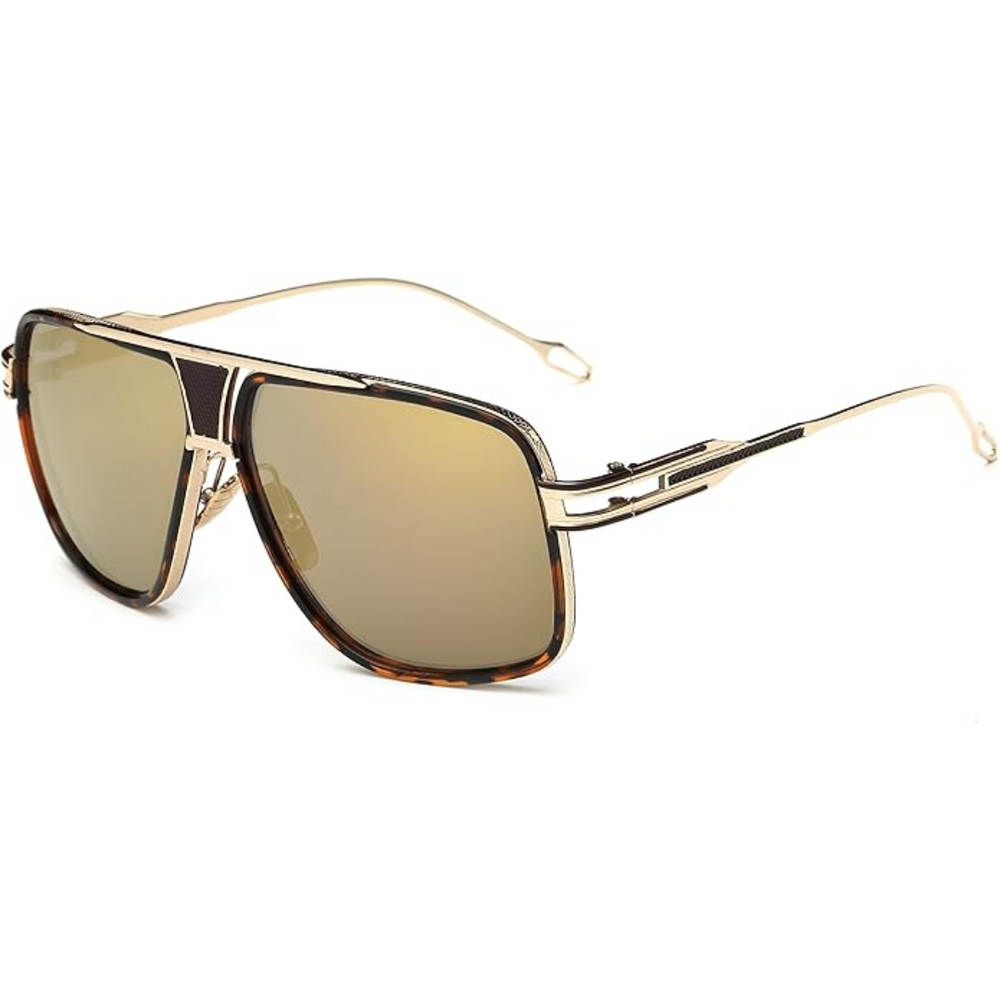 Aviator Sunglasses – 100% UV Protection, Metal Frame & Unisex Classic Design