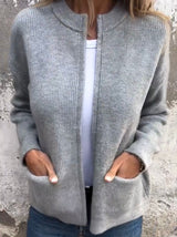 Women's ribbed sweater, view 4
