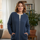 Women's ribbed sweater, view 5