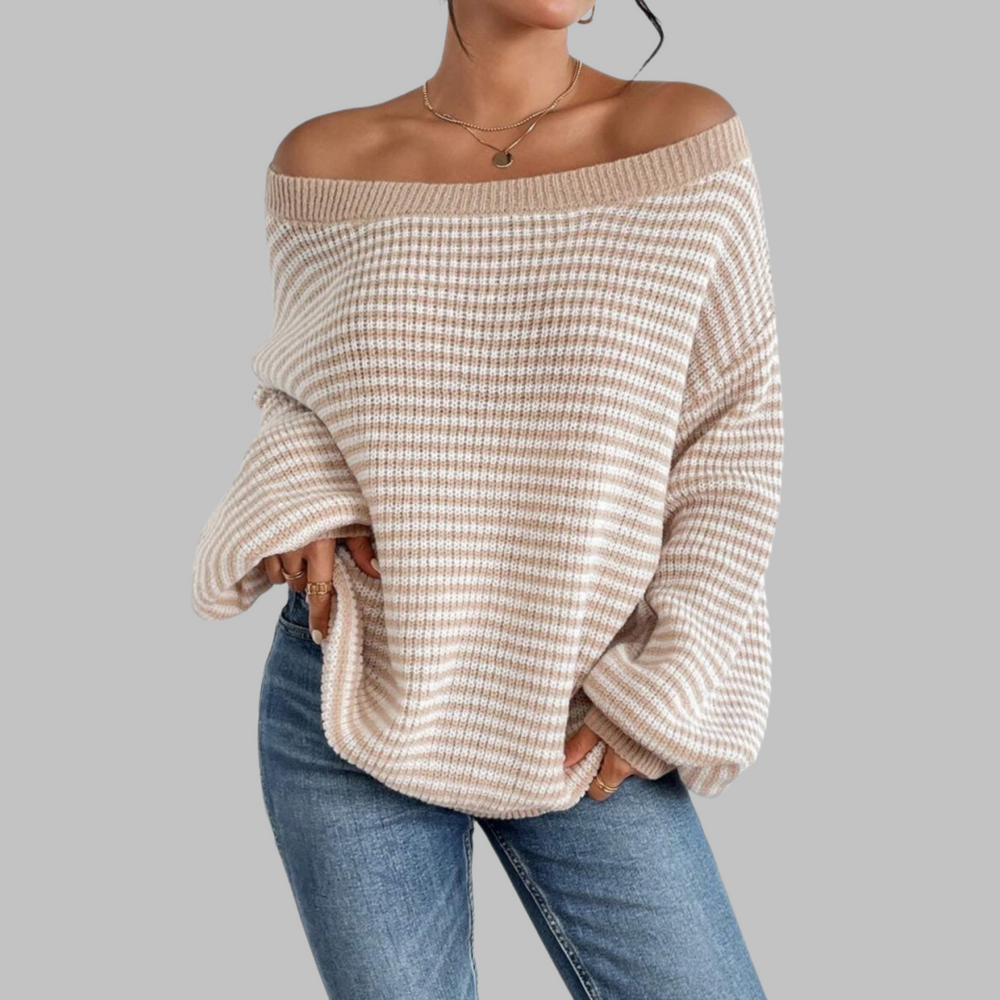 Women's oversized sweater, view 2