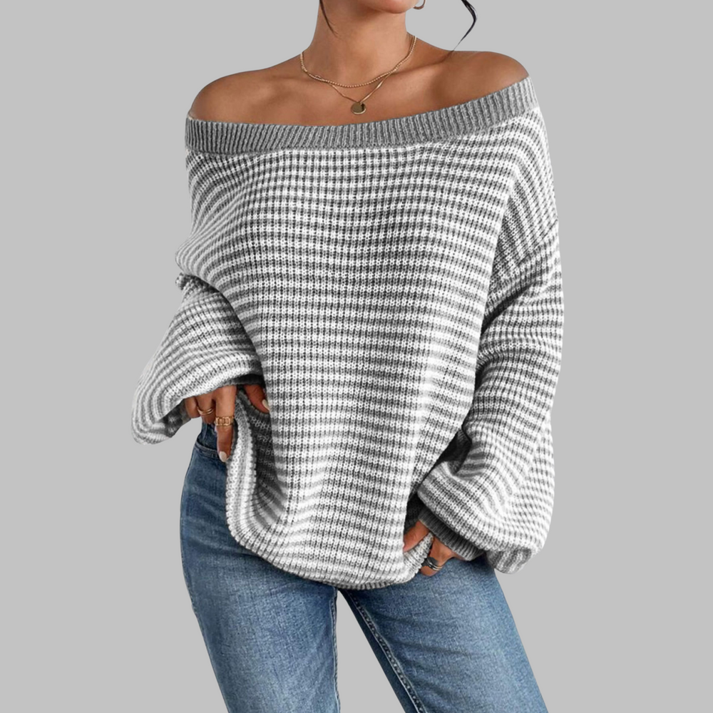 Women's oversized sweater, view 3