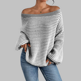 Women's oversized sweater, view 3