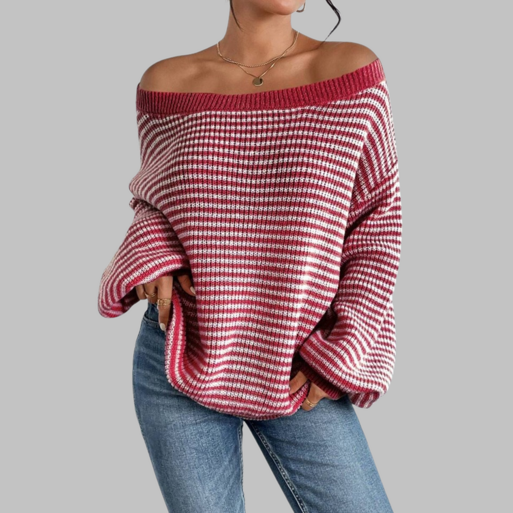 Women's oversized sweater, view 5