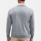 Men's v-neck cardigan, view 3