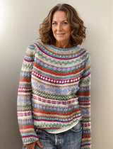 Enhanced Product Title: **Fraja | Stylischer, kuscheliger Pullover in trendigen Kontrastfarben – Perfekt für jeden Anlass**