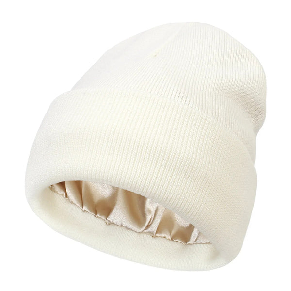 Noor – Winter Beanie with Silk Lining