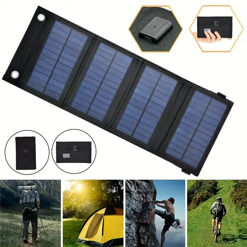 Foldable Solar Powerbank – SolarMate