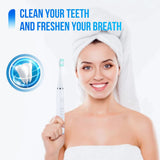 Ultrasonic Electric Tooth Cleaner – 5 Modes, 31,000 VPM & USB Rechargeable