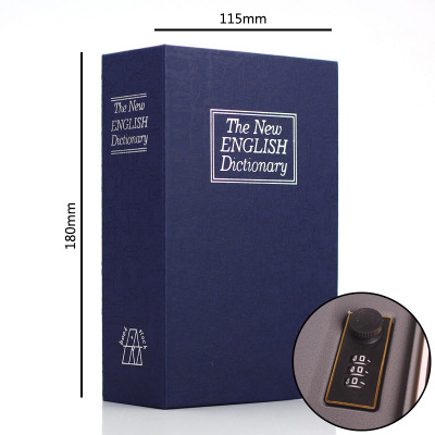Diversion Book Safe – Hidden Storage, Key & Combination Lock Options