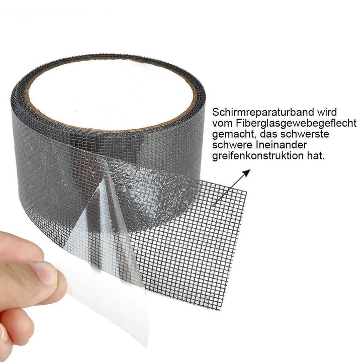 Window Screen Repair Tape – Fiberglass Mesh, 200×5cm & UV-Resistant