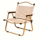 Folding Camping Chair – Aluminum Frame, Reclining & Oxford Fabric