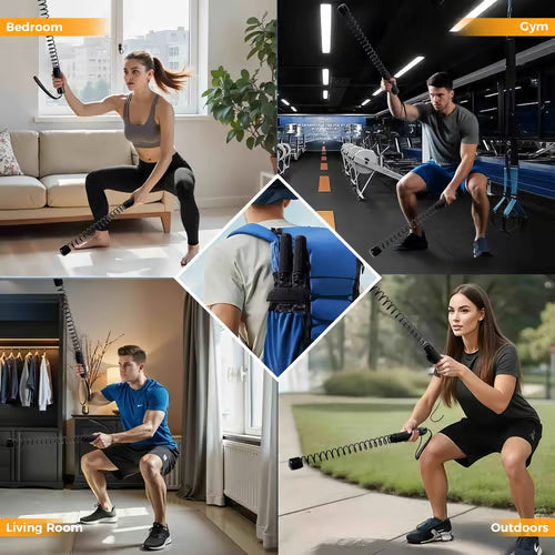 Gewichtete Trainingsseile für Ganzkörper-Workout – Effektives Fitness-Equipment für Zuhause