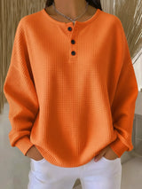 Anne Lässiger Pullover mit Kragen – Bequemer Damenpullover für Alltag und Freizeit