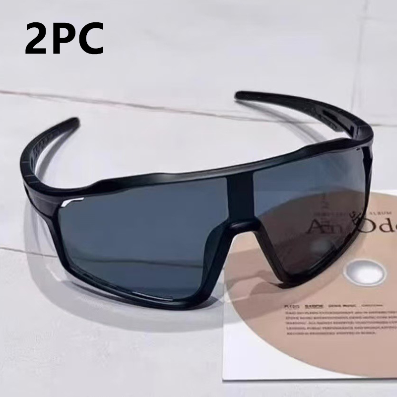 Unisex Sport Sunglasses – Photochromic Lenses, Rimless Design & Polycarbonate Frame