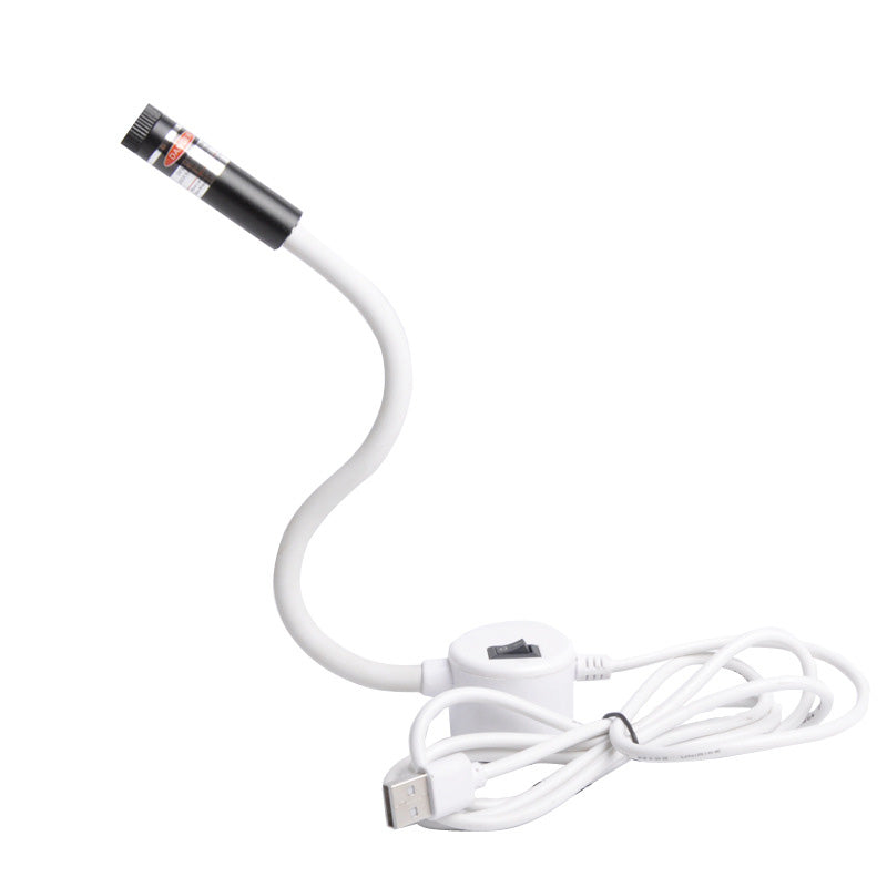 Magnetic Laser Sewing Guide – 3 Interchangeable Heads, 360° Gooseneck & USB 5V
