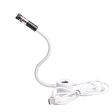 Magnetic Laser Sewing Guide – 3 Interchangeable Heads, 360° Gooseneck & USB 5V