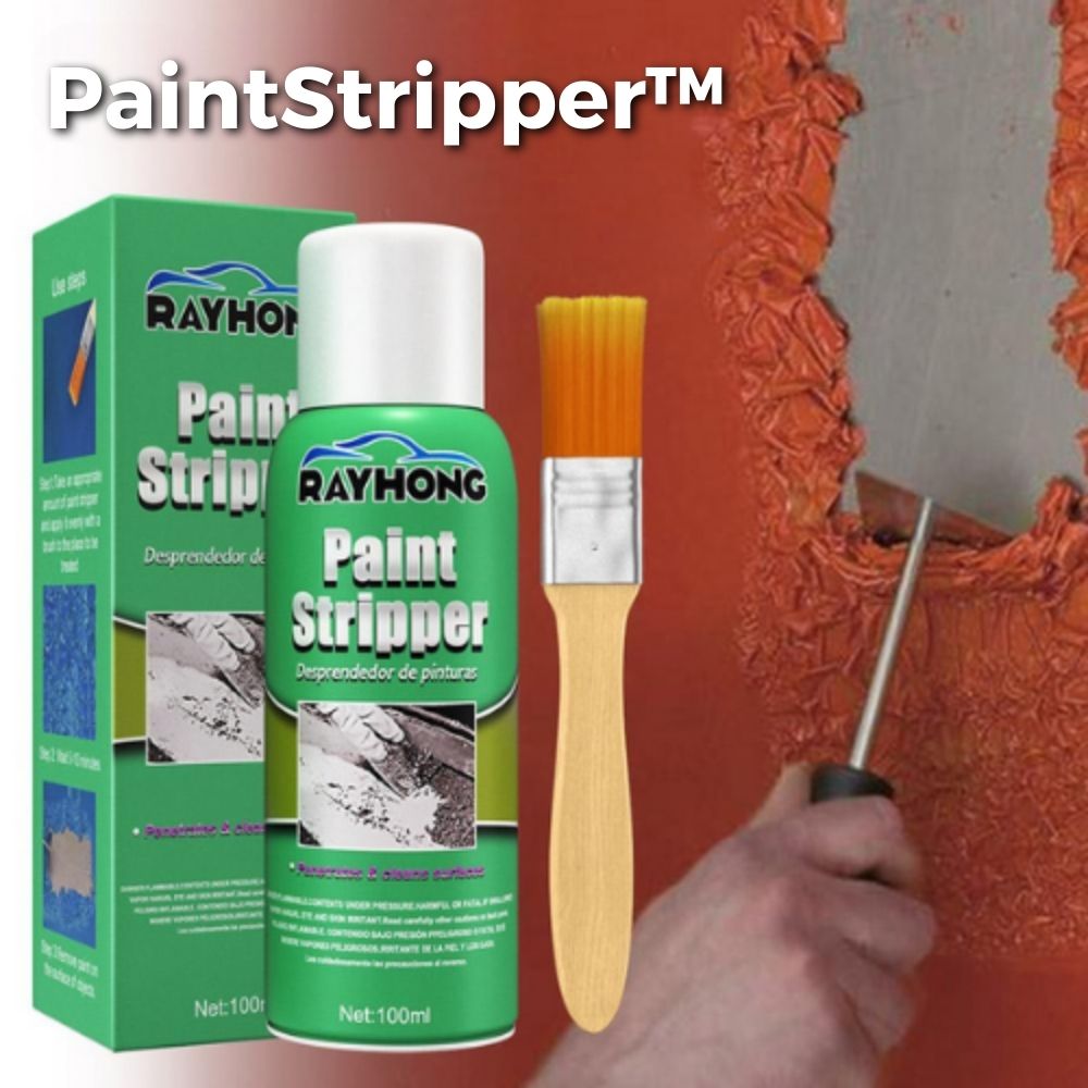 Paint Remover Spray – 100ml, Strips Old Paint in 10 Minutes, All Paint Types