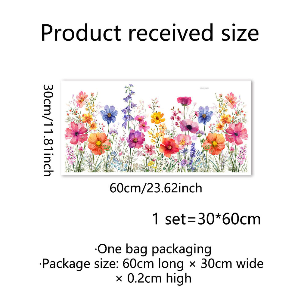 Optimized Product Title: "Blumen- und Schmetterling Fensteraufkleber – Dekorative Wandtattoos für Fenster und Wände" 

This title includes relevant keywords while also providing a clear description of the product's purpose and appeal.