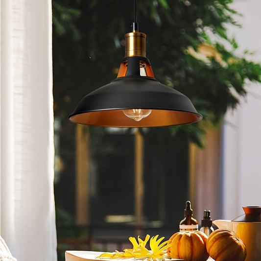 Metal Pendant Light – Industrial, Retro Loft & Adjustable Height Design