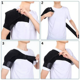 Adjustable Shoulder Brace – Breathable Fabric, One Size & Pain Relief Support