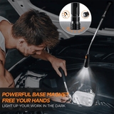 Magnetic Pickup Tool – 57.5cm Extendable, 3 LEDs & 360° Rotating Head