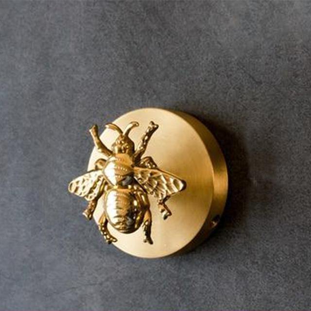 Brass Wall Hooks – Solid Brass, Animal Head Design & Gold Finish