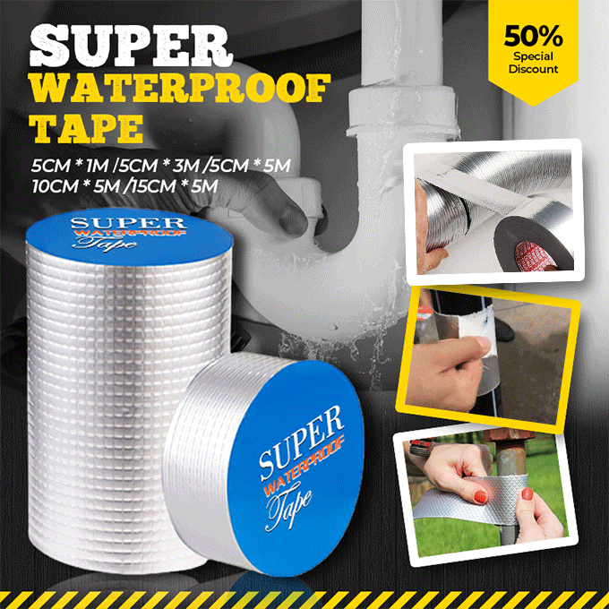 Waterproof Butyl Repair Tape – Self-Adhesive, Heat-Resistant & Leak Seal