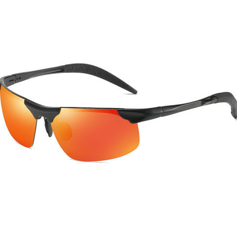 Photochromic Sunglasses – UV400 Polarized, Al-Mg Frame & Adjustable Fit