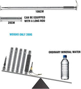 Adjustable Aluminum Trekking Pole – Built-In Survival Kit, EVA Grip & Extends to 105.9cm