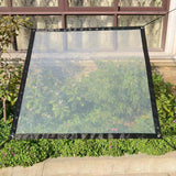 Clear PE Tarpaulin Cover – 90% Light, Rustproof Eyelets & Tear-Resistant Weatherproof