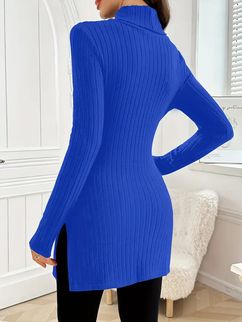 Sarah - Eleganter Langärmeliger Pullover mit Schmaler Passform für den Herbst | Stilvoller Damenpullover in Hochwertiger Qualität