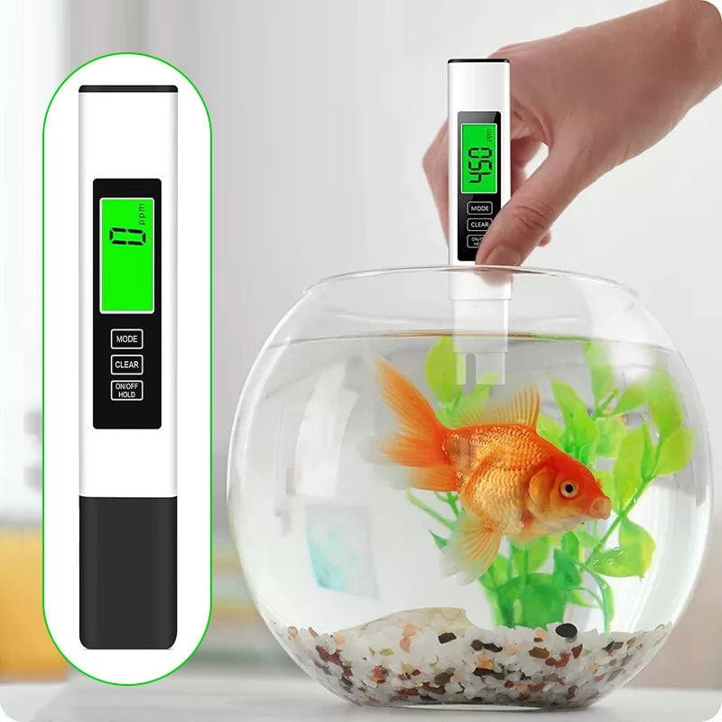 4-in-1 Digital Water Tester – TDS, EC & Temperature, Titanium Probe
