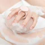 Exfoliating Shower Sponge – Massage Beads, Ring Handle & Suction Hook