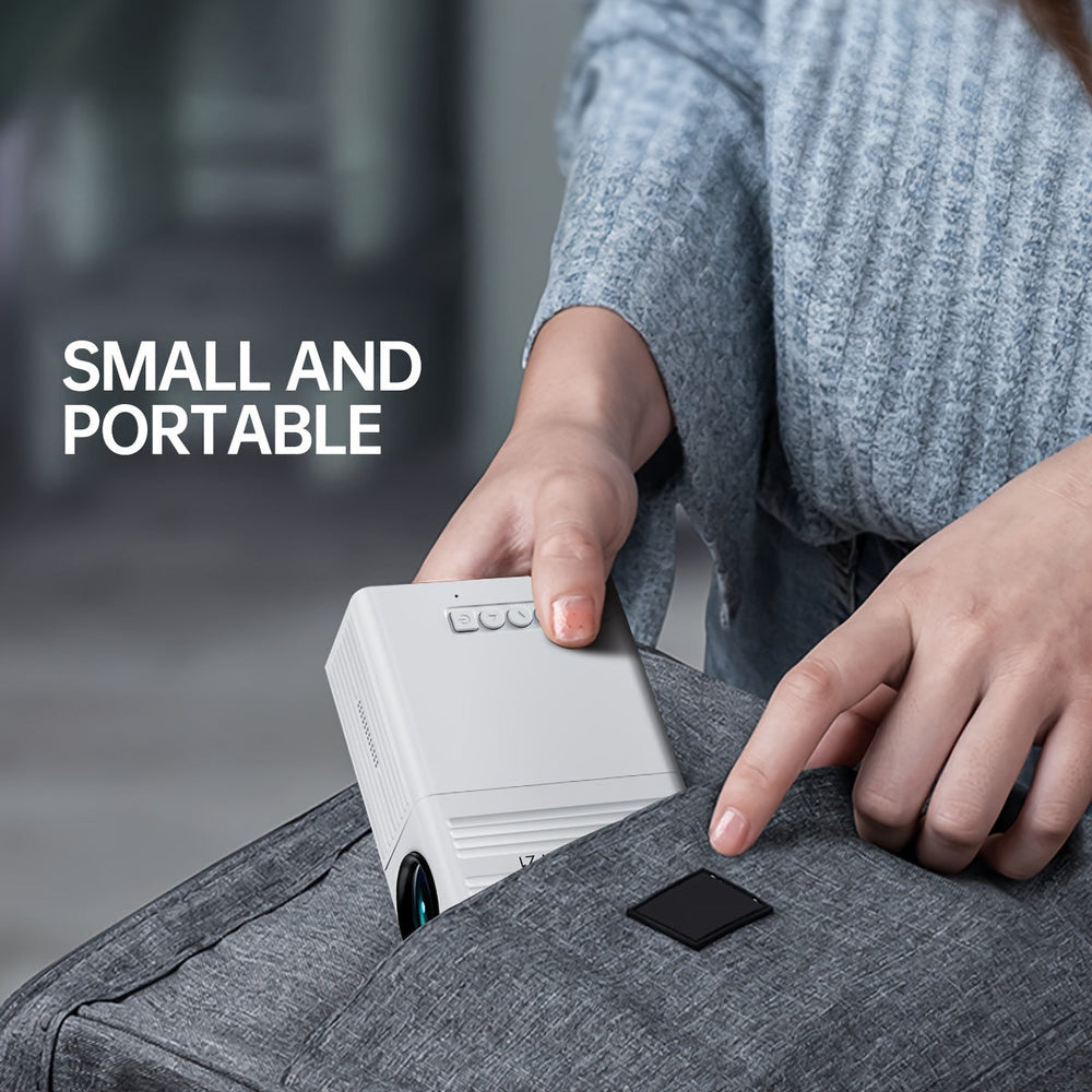 BowLift | Ultra-Bright Mini Projector 3000 Lumen – Portable, HDTV & USB, Ideal for Home Cinema & Outdoors!