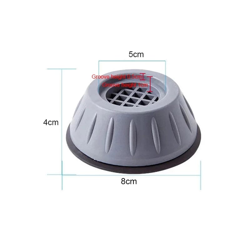 Enhanced Product Title: "Anti-Vibrationspads für Waschmaschinen – Geräuschreduzierende Gummipads für ruhigen Betrieb" 

This title includes relevant keywords while providing more detail about the product's benefits, which can help improve visibility and a