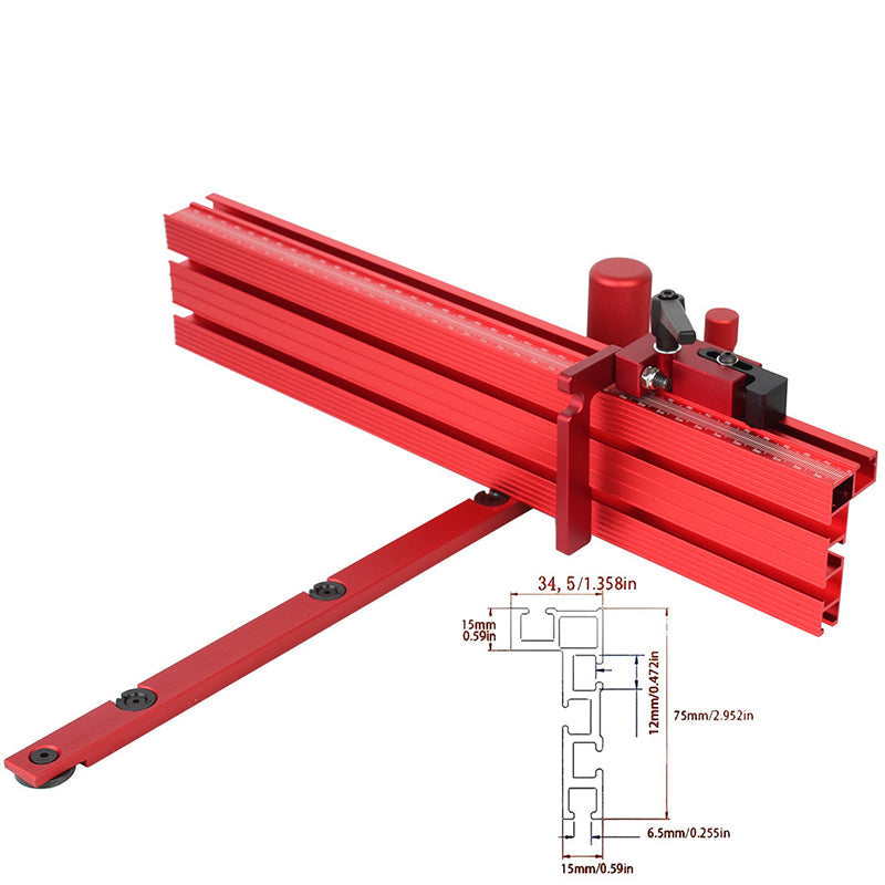 Optimized Product Title: **Verstellbarer Aluminium-Gehrungsanschlag mit Winkelmesser – 0° bis 60° für präzise Schnitte** 

This title includes relevant keywords while emphasizing the product's features and benefits, making it more appealing for Google Sho