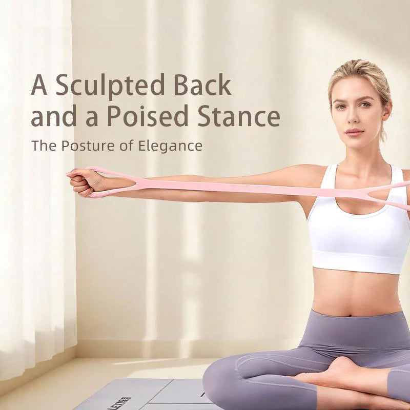 Double-Loop Resistance Band – 20lb Silicone, Non-Slip Grip & Sweat-Resistant