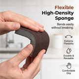 Aluminium Oxide Scouring Sponge – Heavy-Duty, Removable Handle & 5-Pack